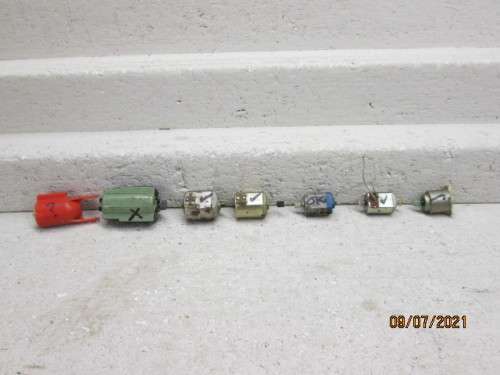 HO SCALE : X7 12V ELECTRIC MOTORS