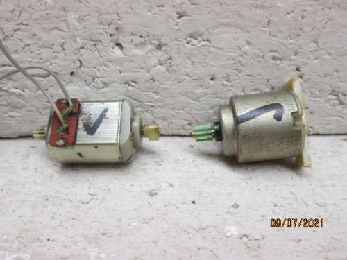 HO SCALE : X7 12V ELECTRIC MOTORS