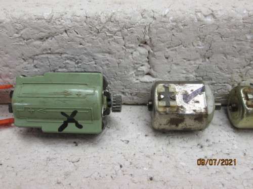 HO SCALE : X7 12V ELECTRIC MOTORS