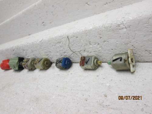 HO SCALE : X7 12V ELECTRIC MOTORS