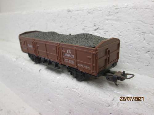 HO SCALE : LIMA : SAR : ES WAGON WITH COAL LOAD