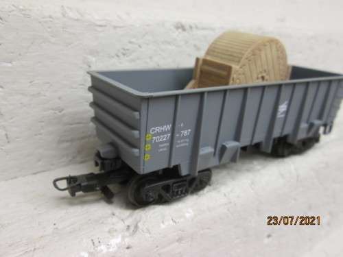 HO SCALE : FRATESCHI SAR/SPOORNET: CRHW OPEN HOPPER WITH LOAD - BOXED