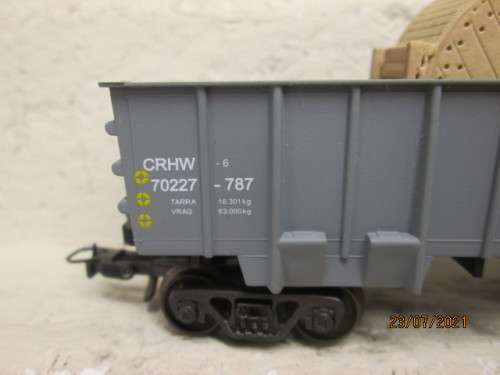 HO SCALE : FRATESCHI SAR/SPOORNET: CRHW OPEN HOPPER WITH LOAD - BOXED