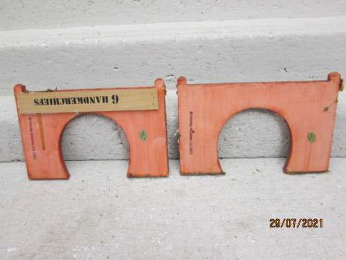 HO / OO SCALE : X2 TUNNEL ENTRANCES - RESIN