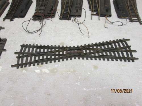 HO SCALE : FLIESCHMANN BRASS TRACK - X31 PIECES