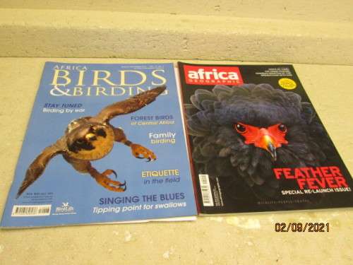 BIRDS : X2 BIRDING MAGAZINES