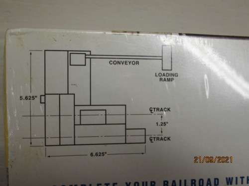 N SCALE : WALTHERS : GLACIER GRAVEL CO BUILDING KIT - BOXED
