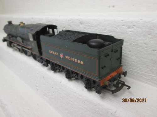 OO SCALE : HORNBY 4-6-0 GREAT WESTERN STEAM LOCOMOTIVE