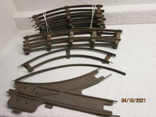 O GAUGE : 2-RAIL TRACK - X10 PIECES