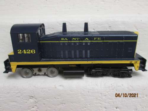 HO SCALE : ATHEARN : SW 1500 SANTE FE DIESEL LOCOMOTIVE