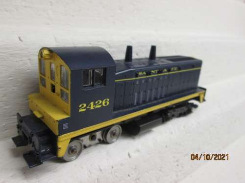 HO SCALE : ATHEARN : SW 1500 SANTE FE DIESEL LOCOMOTIVE