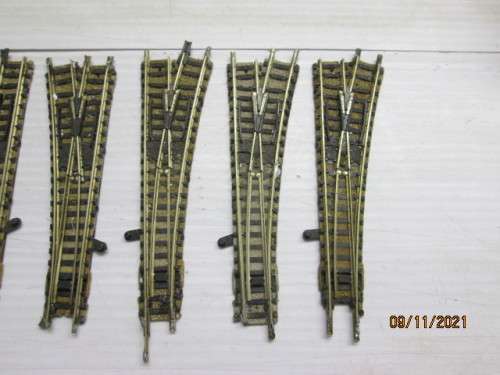 N SCALE : FLEISCHMANN :  POINTS - X6 + CROSSOVER