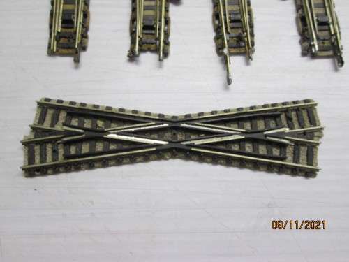 N SCALE : FLEISCHMANN :  POINTS - X6 + CROSSOVER
