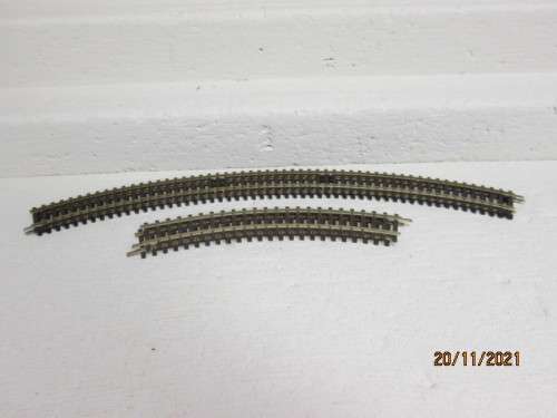 HO / OO SCALE : PECO : TRACK - X4 BENDS