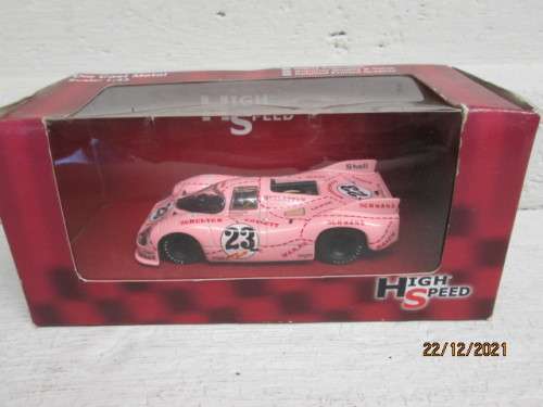 1:43 SCALE : HIGH SPEED - PORSCHE 917 - PINK PIG - LE MANS - BOXED