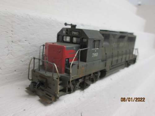 HO SCALE: ATHEARN : COTTON BELT DIESEL LOCOMOTIVE - DCC - BOXED