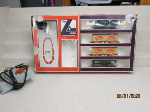 OO SCALE : LIMA : BR FREIGHT TRAIN SET - BOXED