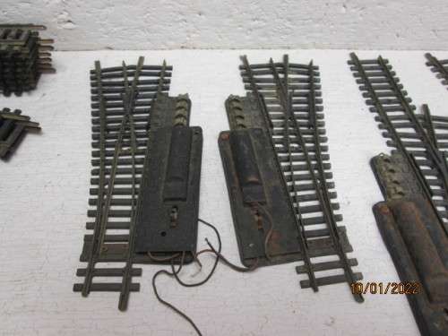 HO SCALE : FLEISCHMANN : BRASS TRACK- X20 PIECES