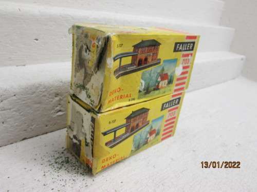 HO / OO SCALE : FALLER : GREEN SCENIC/SCATTER MATERIAL - X2 BOXES
