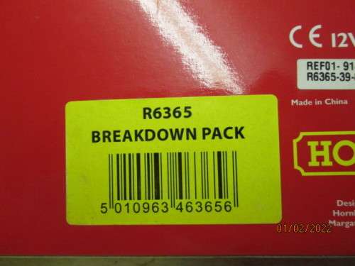 OO SCALE: HORNBY : BREAKDOWN CRANE PACK - BOXED