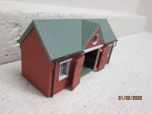 OO SCALE: RAILWAY SHED