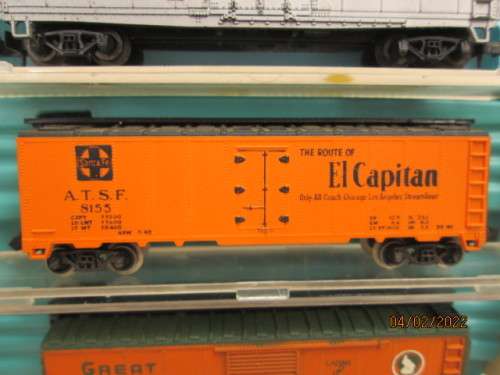 N SCALE : ATLAS : VARIOUS BOX CARS - X3  - BOXED
