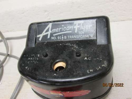 S SCALE : AMERICAN FLYER : CONTROLLER / TRANSFORMER