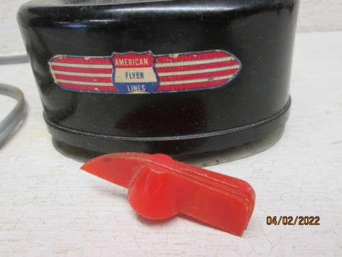 S SCALE : AMERICAN FLYER : CONTROLLER / TRANSFORMER