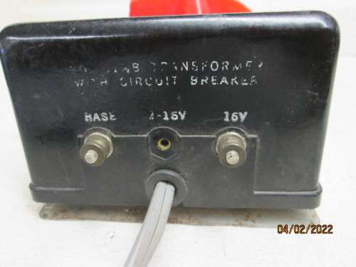 S SCALE : AMERICAN FLYER : CONTROLLER / TRANSFORMER