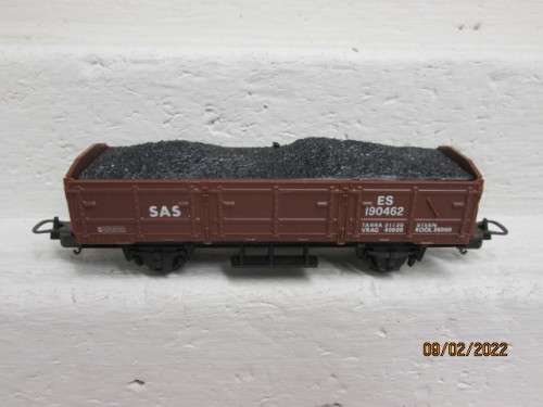 HO SCALE : LIMA : SAR ES WAGON WITH COAL LOAD - BOXED