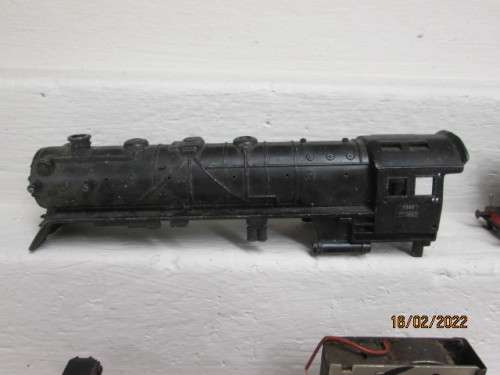HO SCALE : FLEISCHMANN : STEAM LOCOMOTIVE SCRAPYARD