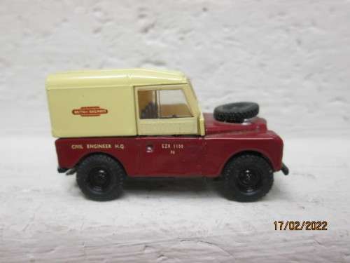 OO SCALE : OXFORD MODELS : SWB LANDROVER - BRITISH RAILWAYS