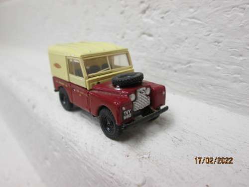 OO SCALE : OXFORD MODELS : SWB LANDROVER - BRITISH RAILWAYS