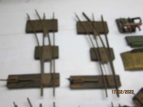 O SCALE : 2-RAIL HORNBY TRACK - 24 PIECES