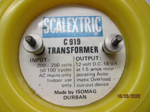 SCALEXTRIC - C919 TRANSFORMER