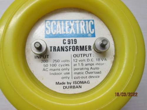 SCALEXTRIC - C919 TRANSFORMER
