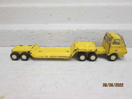 TONKA : YELLOW LOW BED TRUCK