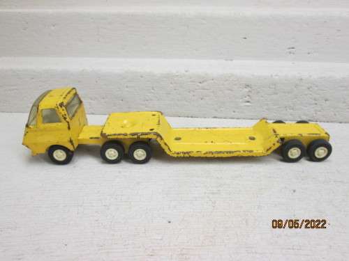 TONKA : YELLOW LOW BED TRUCK