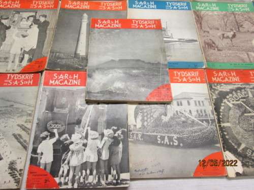 SAR and H MAGAZINES FROM THE 1940`S AND 50`S ERA - X22