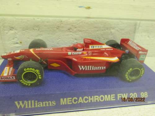 SCALEXTRIC : WILLIAMS MECACHROME FW 20 98 : F1 CAR - BOXED