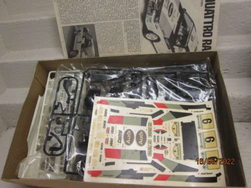 TAMAYA : 1:24 SCALE - AUDI QUATTRO RALLY CAR - KIT - BOXED