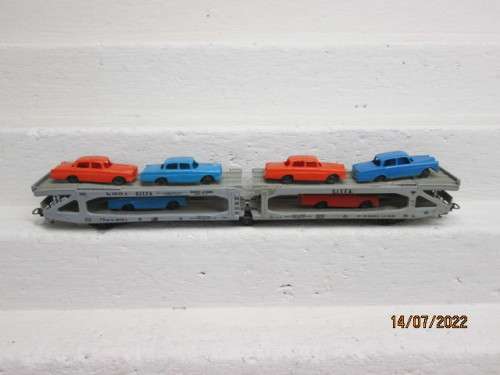 HO SCALE : LIMA : FS ARTICULATED CAR CARRIER