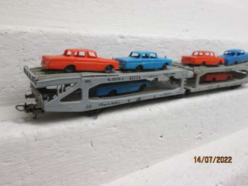 HO SCALE : LIMA : FS ARTICULATED CAR CARRIER