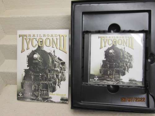 GAME : RAILROAD TYCOON II - RAILWAY GAME - BOXED