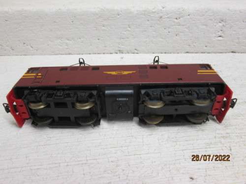HO SCALE : LIMA : SAR : 5E BROWN - ELECTRIC LOCOMOTIVE