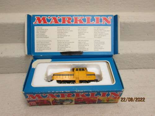 HO SCALE : MARKLIN : YELLOW DIESEL SHUNTER - BOXED