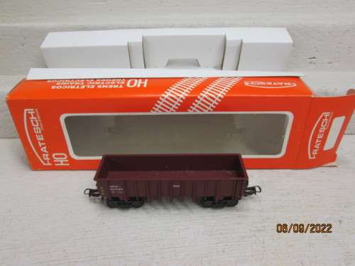 HO SCALE : FRATESCHI : SAR : BROWN CRTW OPEN HOPPER - BOXED