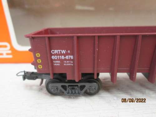 HO SCALE : FRATESCHI : SAR : BROWN CRTW OPEN HOPPER - BOXED