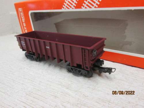 HO SCALE : FRATESCHI : SAR : BROWN CRTW OPEN HOPPER - BOXED
