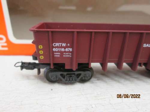 HO SCALE : FRATESCHI : SAR : BROWN CRTW OPEN HOPPER - BOXED